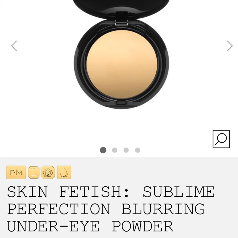 Pat McGrath Blurring Powder in Yellow